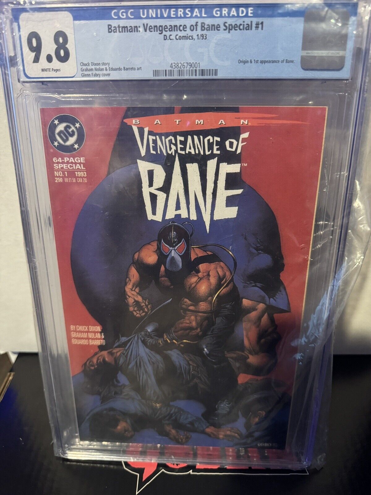Vengeance of Bane Special #1 (DC 1993) CGC 9.8 White pages First Print