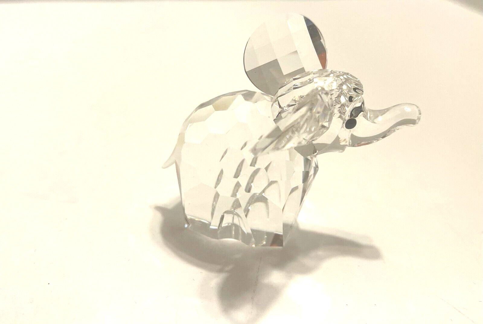 Vintage Swarovski Crystal Elephant Figurine