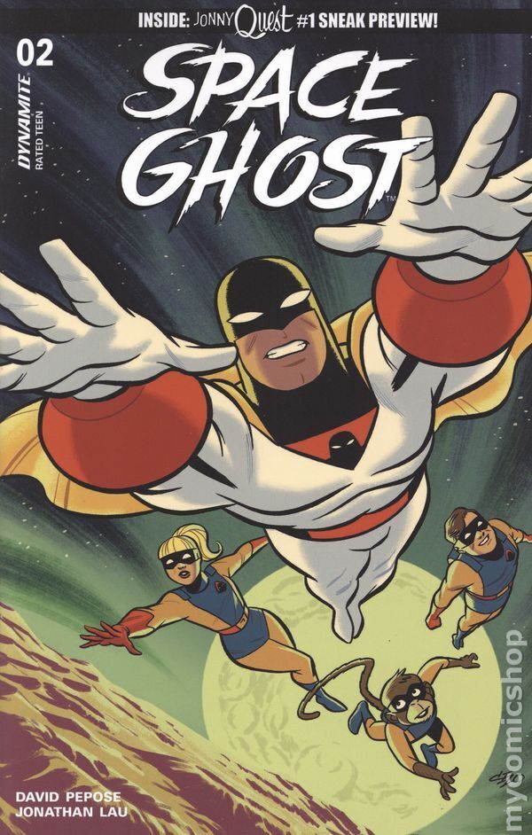 Space Ghost #2D Stock Image