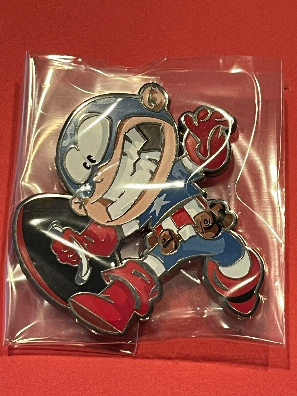 NYCC 2021 Skottie Young Marvel Avengers Captain America Pin