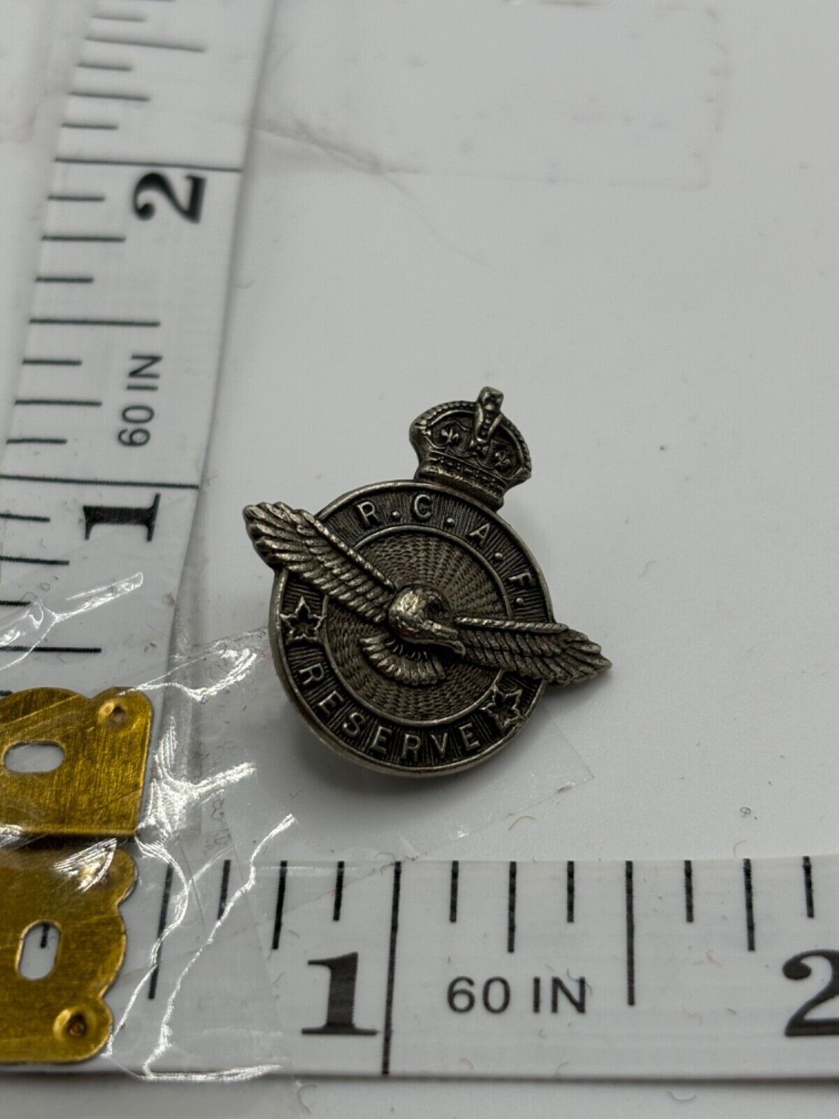 RCAF Misc badges WW2 RCAf Reseve badge marker marked Birks