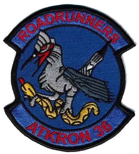 VA-36 Roadrunners Squadron Patch  – Sew On