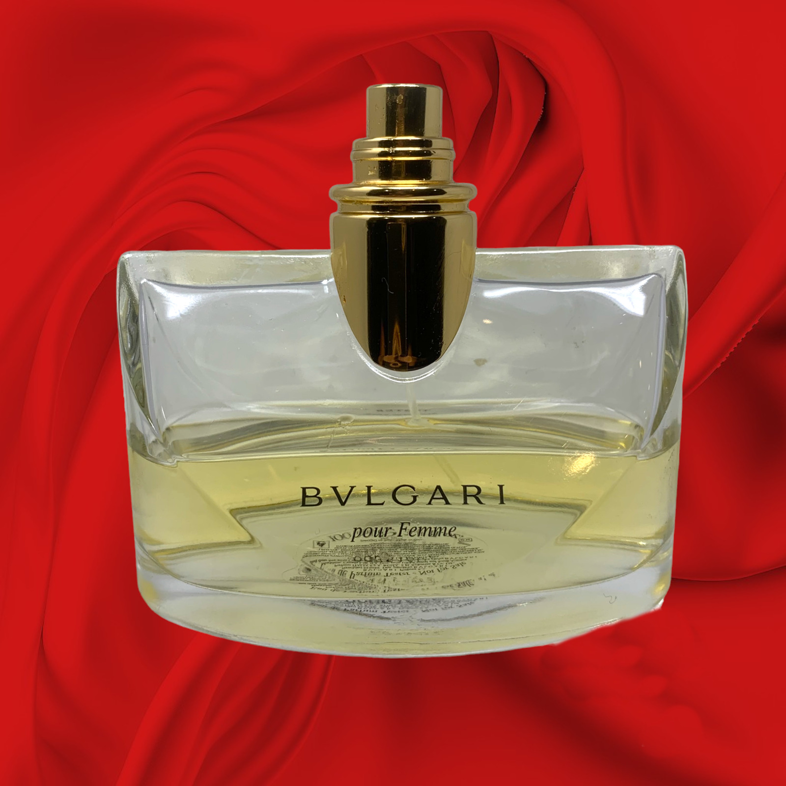 Bvlgari Pour Femme Eau de Parfum EDP Spray 3.4 fl oz 100 mL @ 50% Full Tester