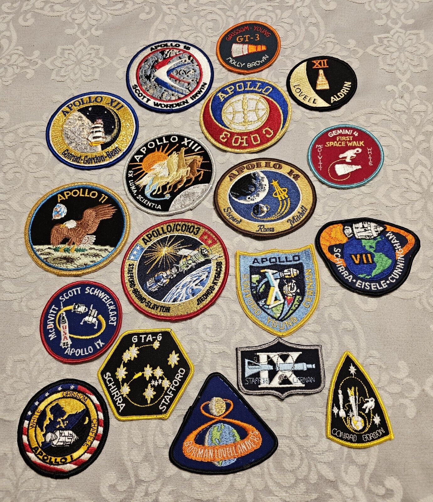 Lot of Apollo / Space Exploration Patches(New Condition)
