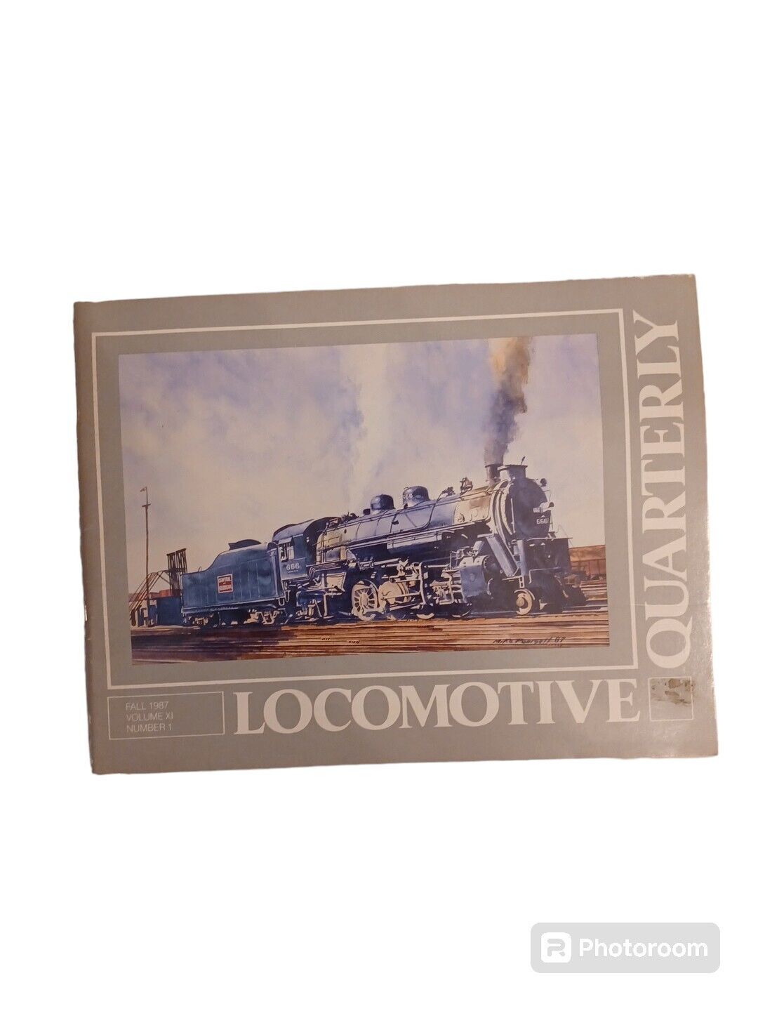 Rare Vintage 1987 Locomotive Quarterly Magazine