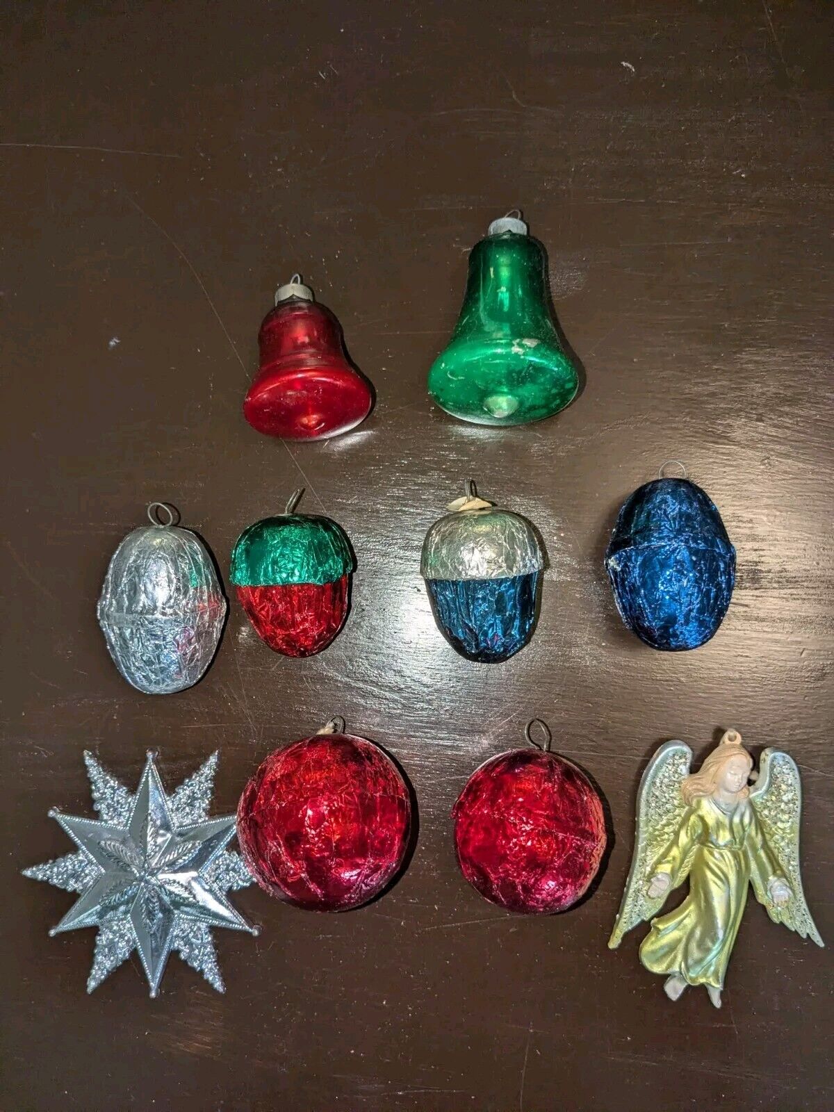 Lot Of 10 Vintage Christmas ornaments