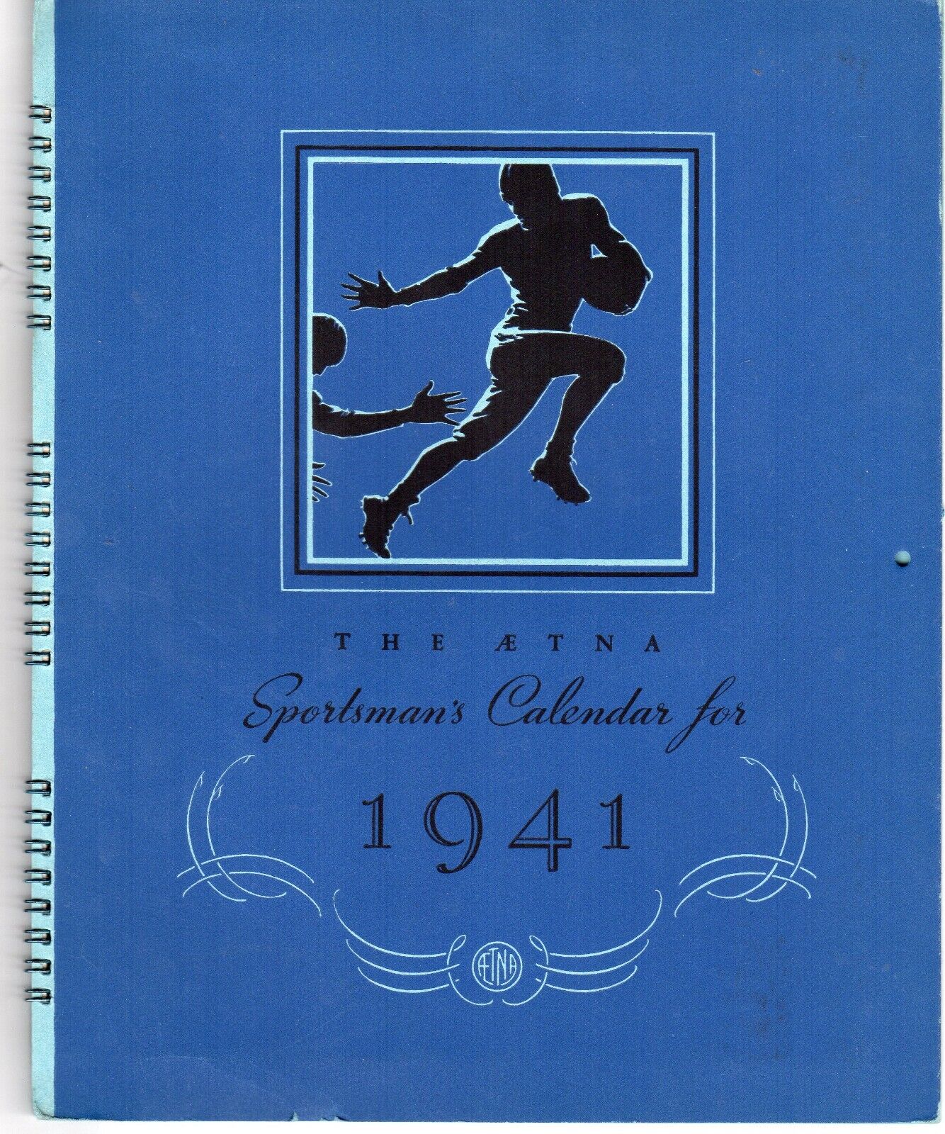 1941 Sportsman\'s Calendar Aetna Insurance Company