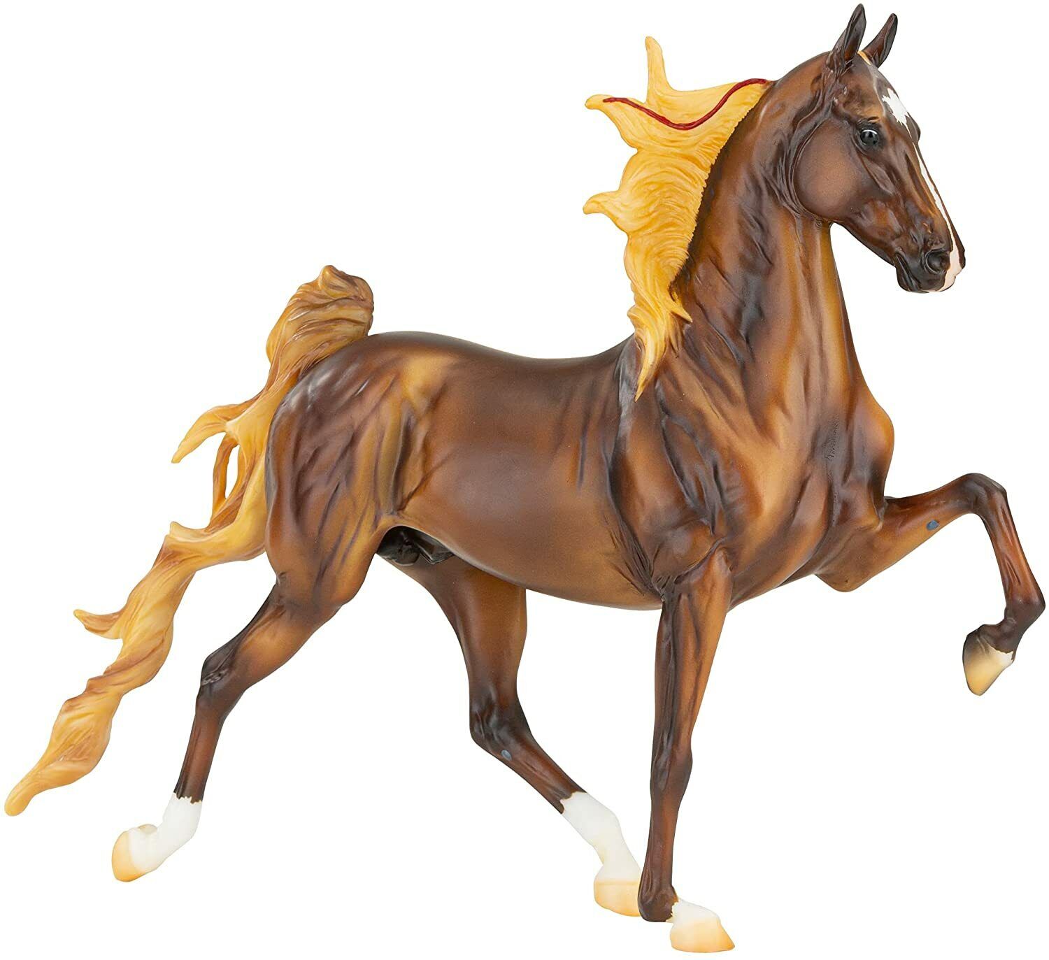 Breyer Traditional Size Chestnut Saddlebred Stallion WGC Marc of Charm #1847