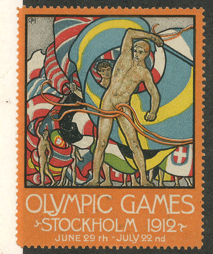 Olympic Games Postage Stamp - Sports Stocks & Bonds
