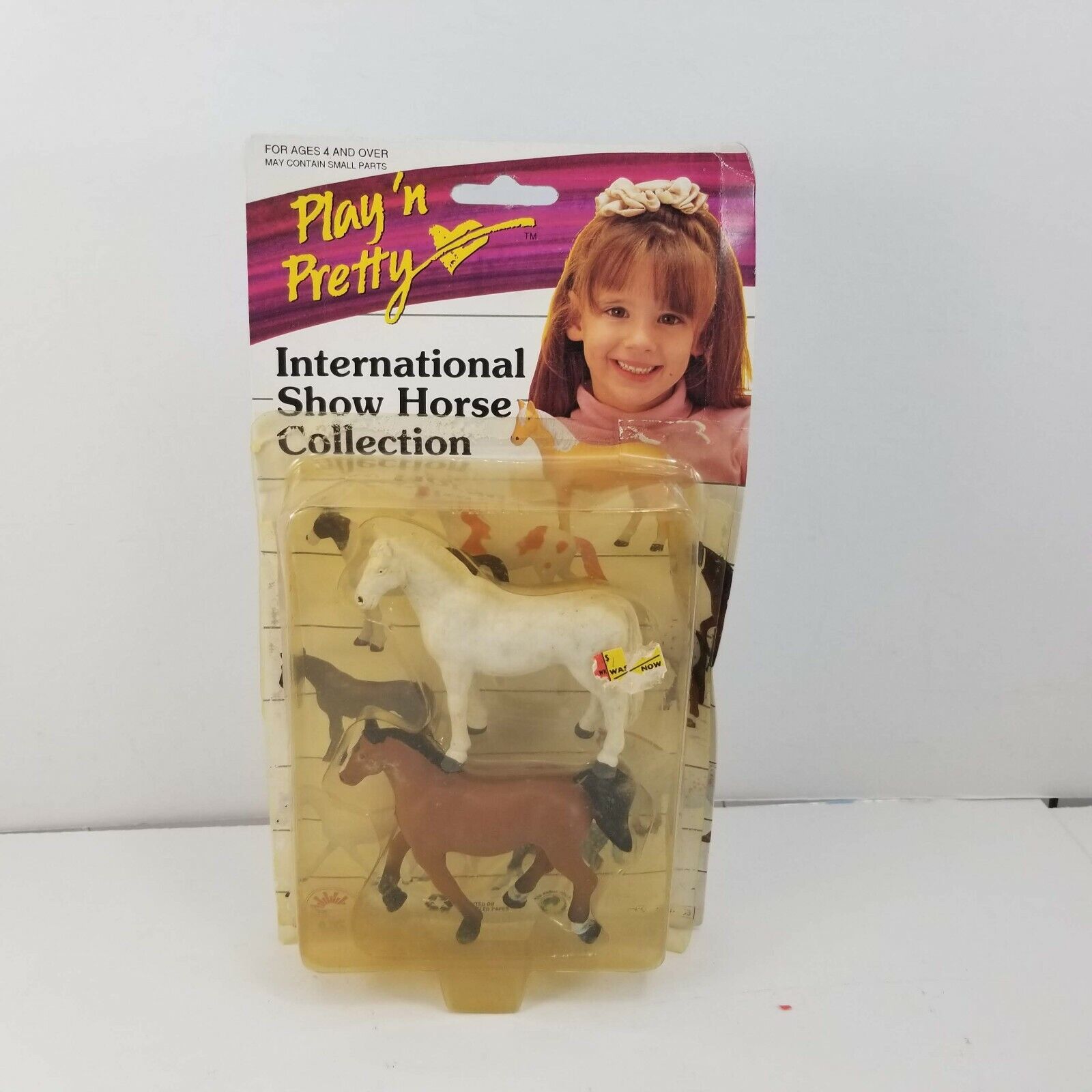 Vintage FunRise 1993 Play n Pretty #07933 International Show Horse Collection 
