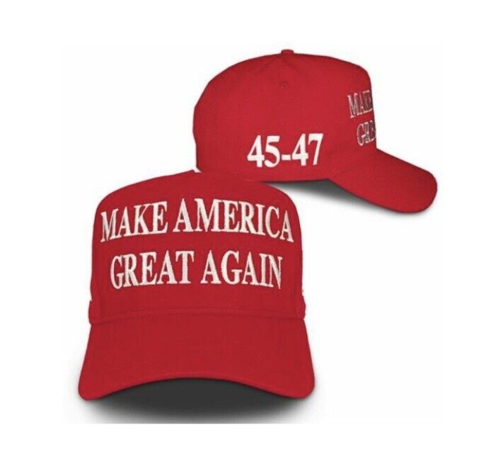 New Official Trump MAGA Hat 45-47 Campaign Made in USA Authentic Not A Knockoff