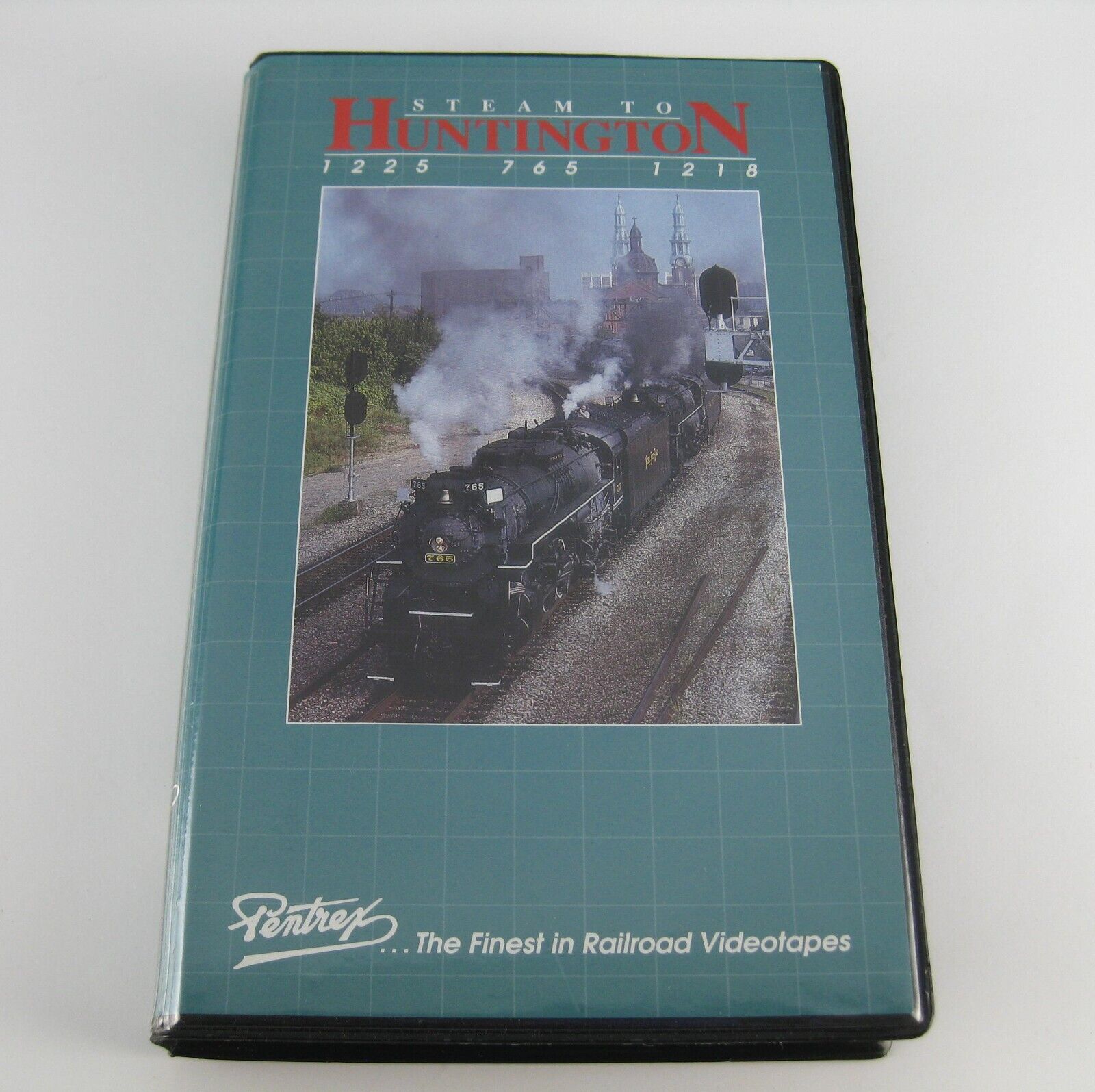 Steam to Huntington 1225 765 1218 Pentrex VHS Vintage 1991 NRHS Convention