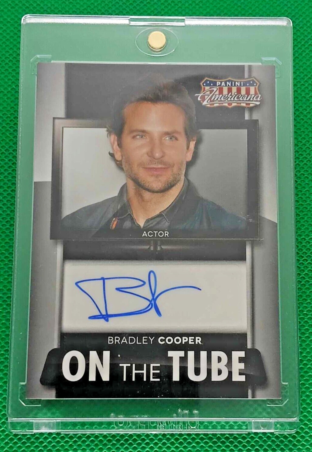 2015 Panini Americana Bradley Cooper On The Tube Autograph Auto #MS-BC