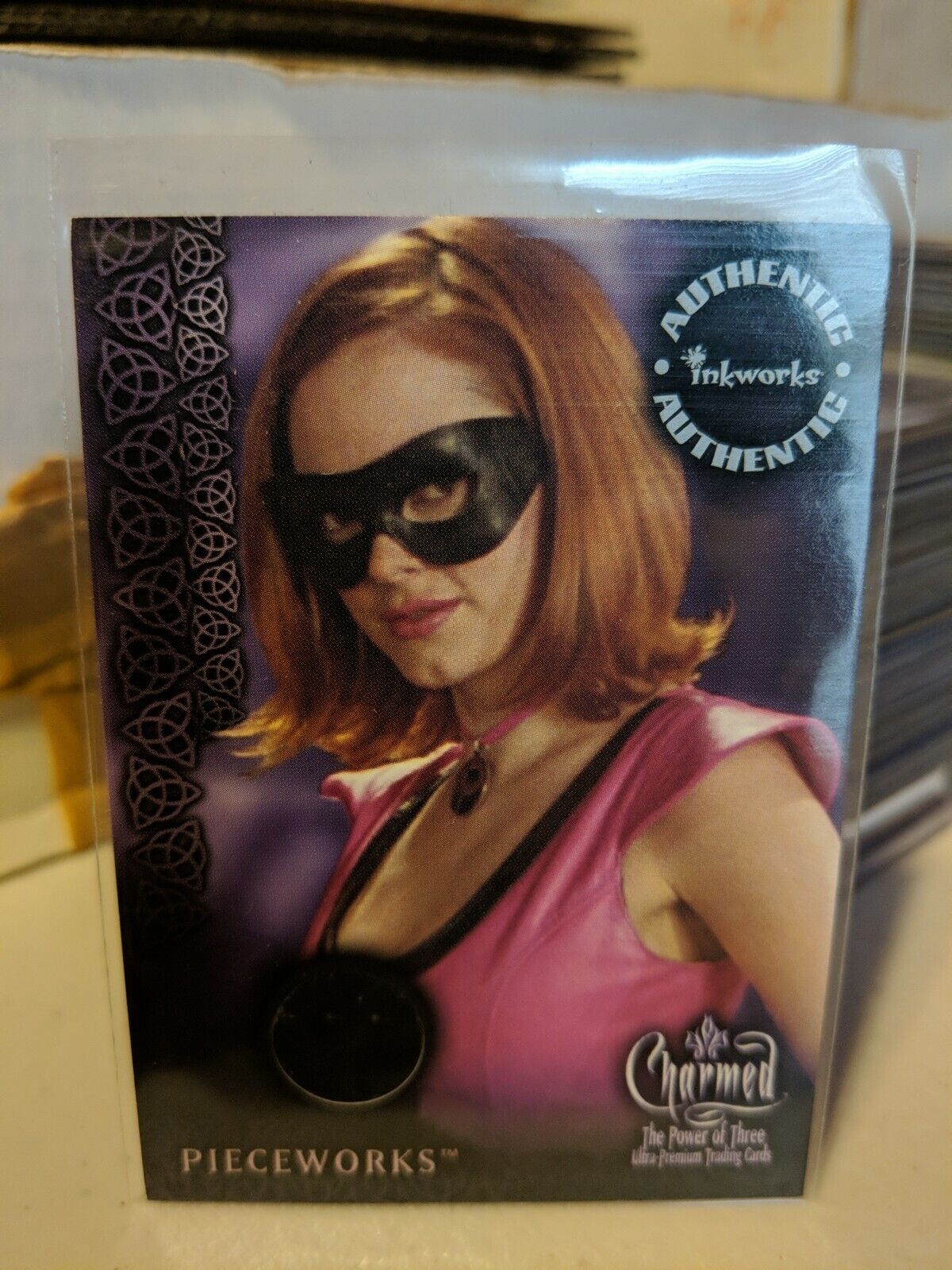 Charmed Power Of Three Rose McGowan PW-4 Costume Card Black Variant *Super Hero*