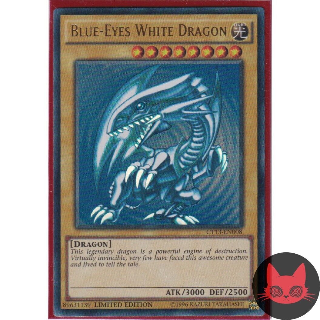 Yugioh Blue-Eyes White Dragon CT13-EN008 Ultra Rare