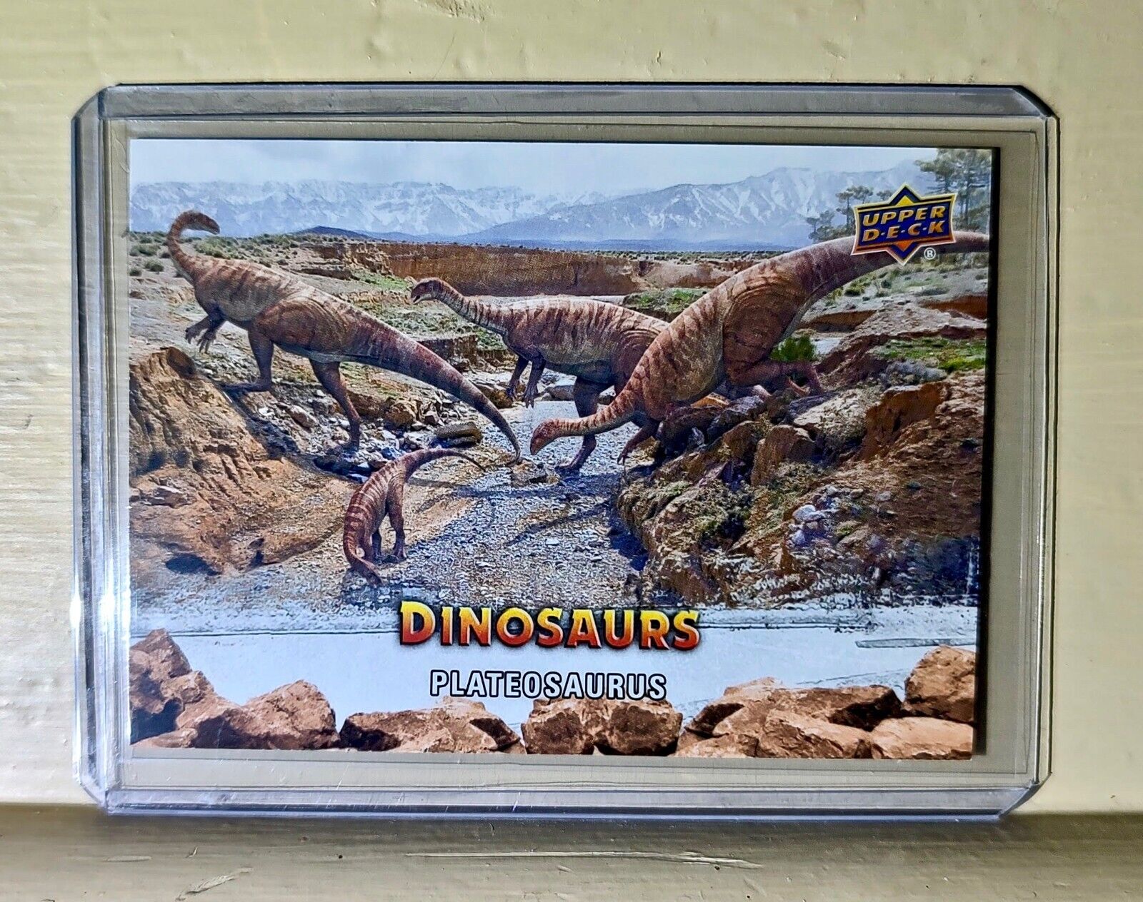 2015 Upper Deck Dinosaurs Plateosaurus #63 Card