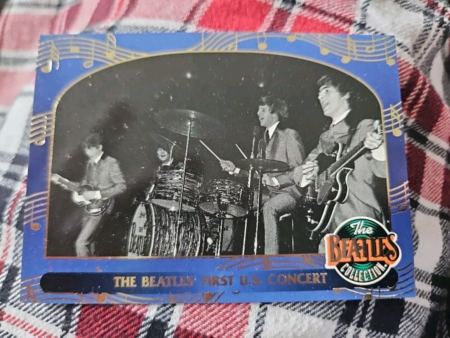 1993 River Group Promo Card The Beatles Collection First US Concert #1/2 NM/M