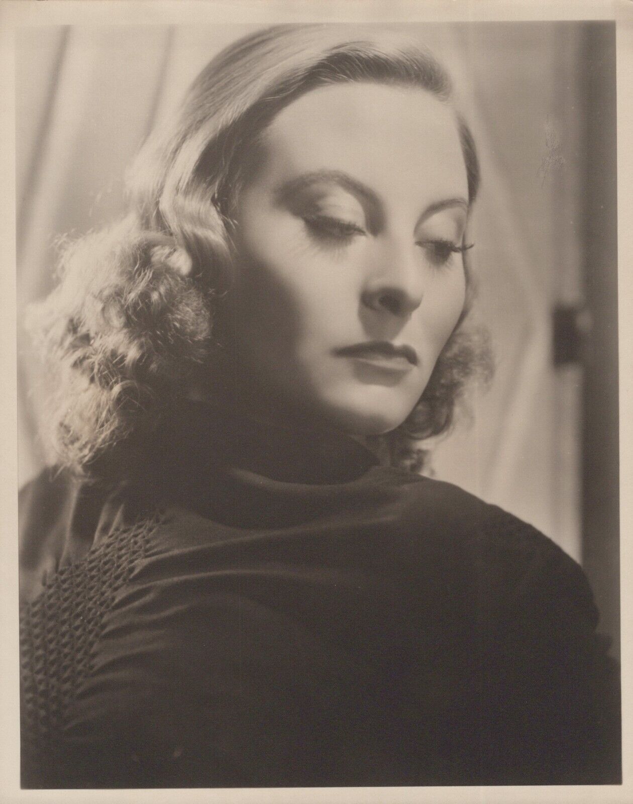 Michèle Morgan (1950s) ❤🎥 Stunning Portrait - Original Vintage Photo K 245