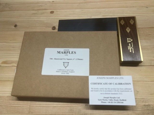 Marples Trial 1 Rosewood T06 Try Square 6\