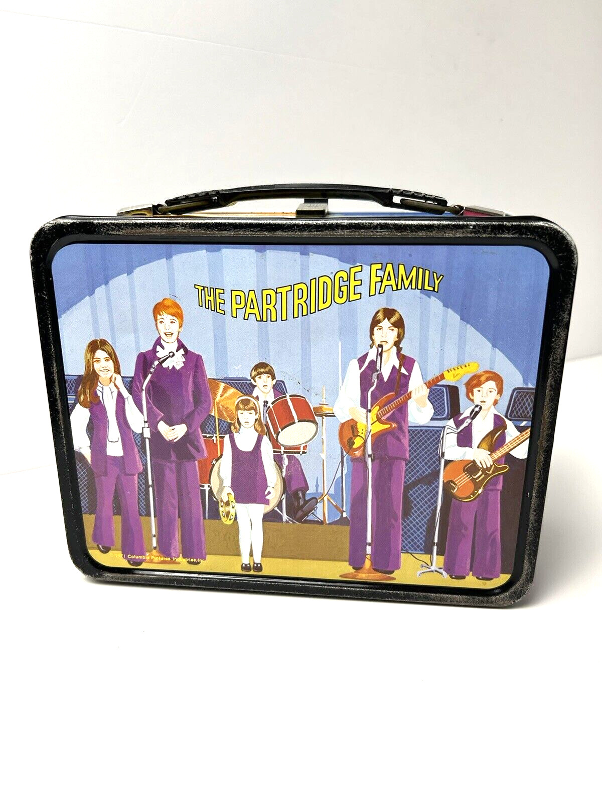 The Partridge Family  1973 Vintage Metal Lunchbox by King-Seeley - No Thermos