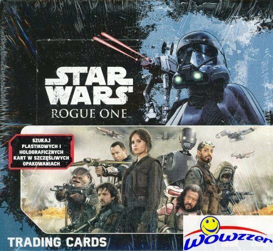 2016 Topps Star Wars Rogue One MASSIVE 36 Pack Box-180 Cards-Rare EUROPE Version