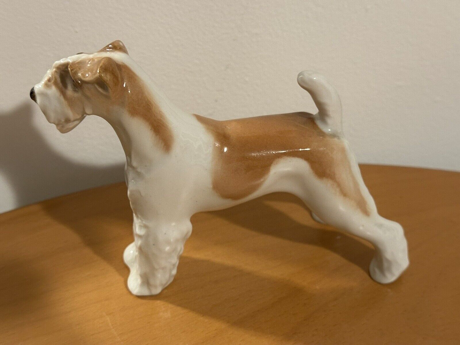 USSR Vintage Rare Porcelian Scottie Dog Lomonosov Porcelain Factory