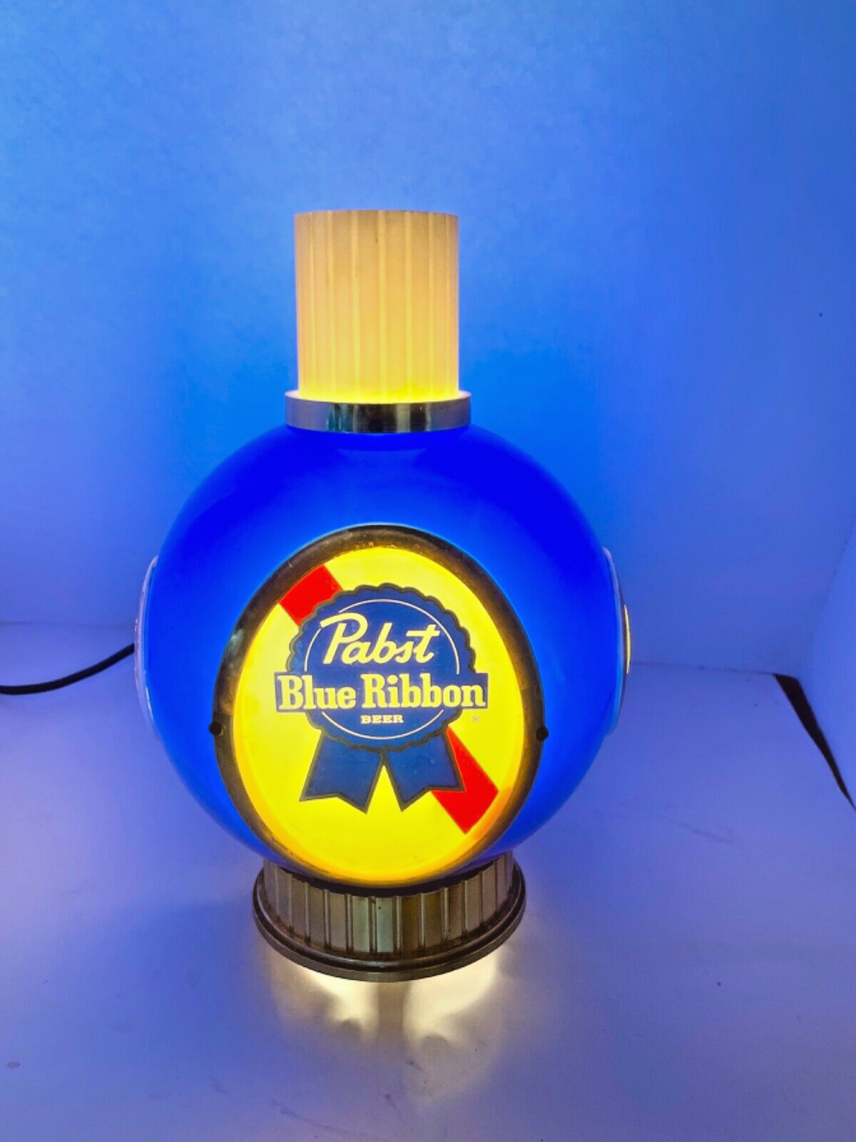 Pabst Blue Ribbon Beer Advertising Wall Sconce Lamp