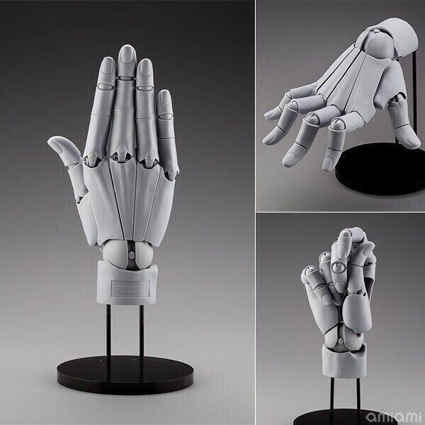 PSL ARTIST SUPPORT ITEM Takahiro Kagami Hand Model/R GRAY Figure LTD Japan New