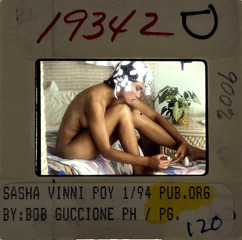1994 Vintage Origina 35MM Slide Sasha Vinni Philip Mund Penthouse Magazine OOAK