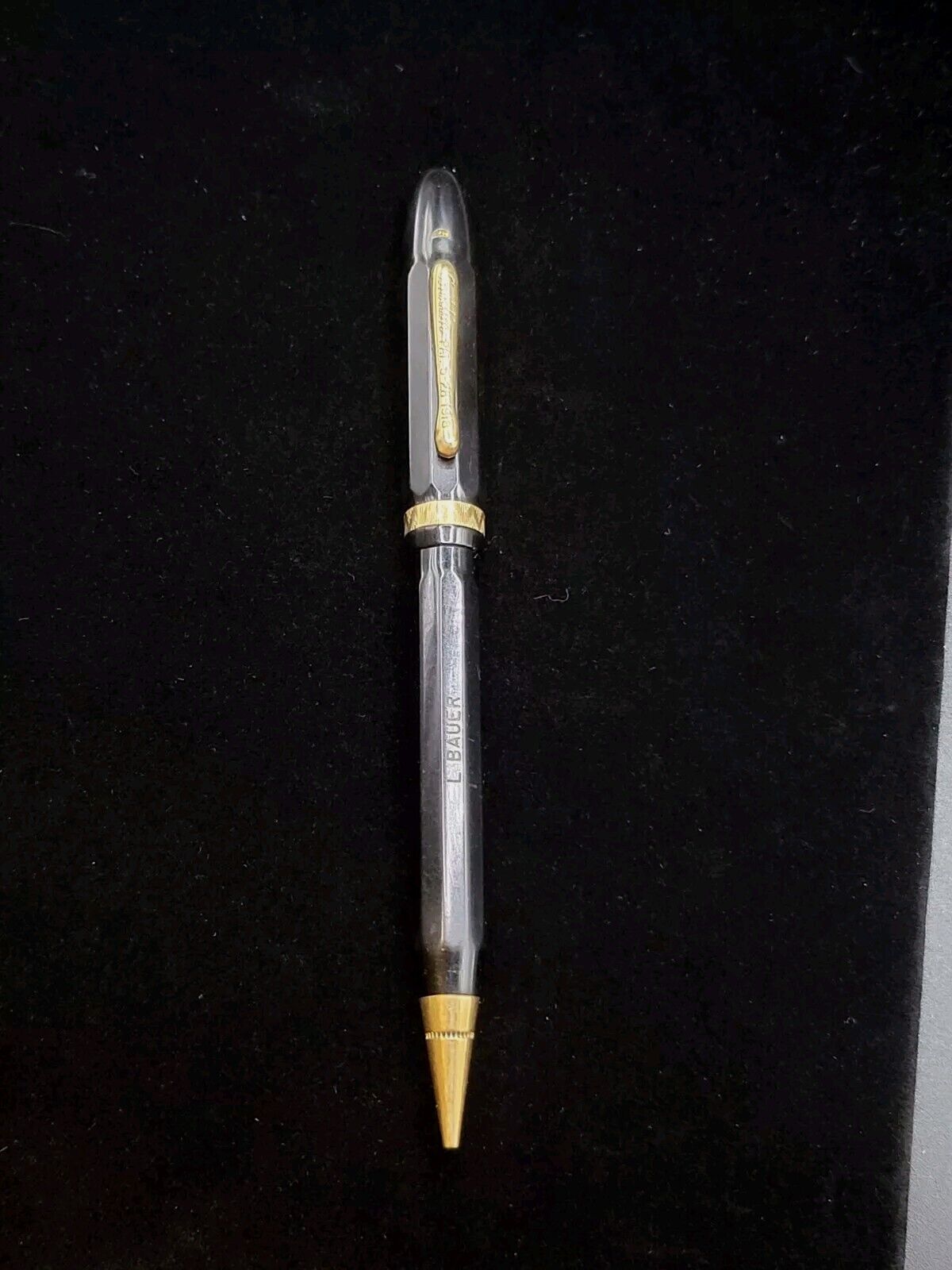 Antique Conklin Mechanical Pencil 1920s PAT 5-28-1918 Toledo Ohio Engraved Bauer