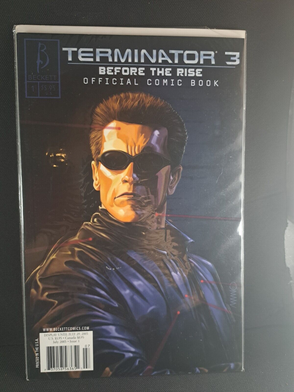 Terminator 3 Before the Rise Official Comic Book #1