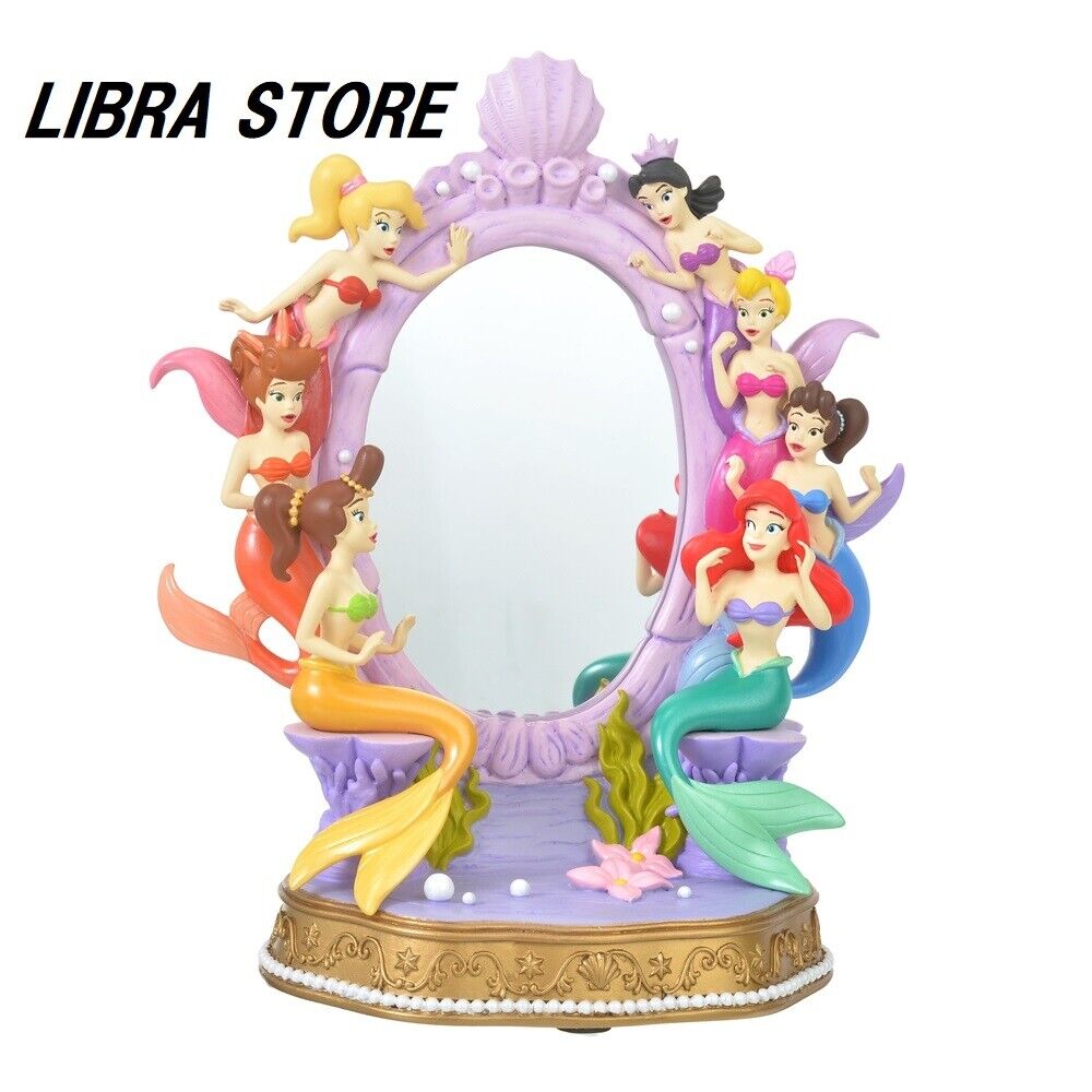 RARE The Little Mermaid Stand Mirror Story Collection Exclusive to Disney Store