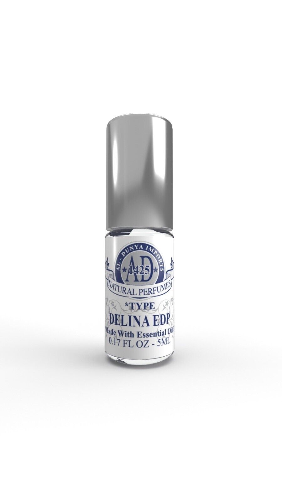 Delina - Al Dunya Imports. Uncut Concentrated Perfume Oil. 5ml (0.17 oz) Roll-on