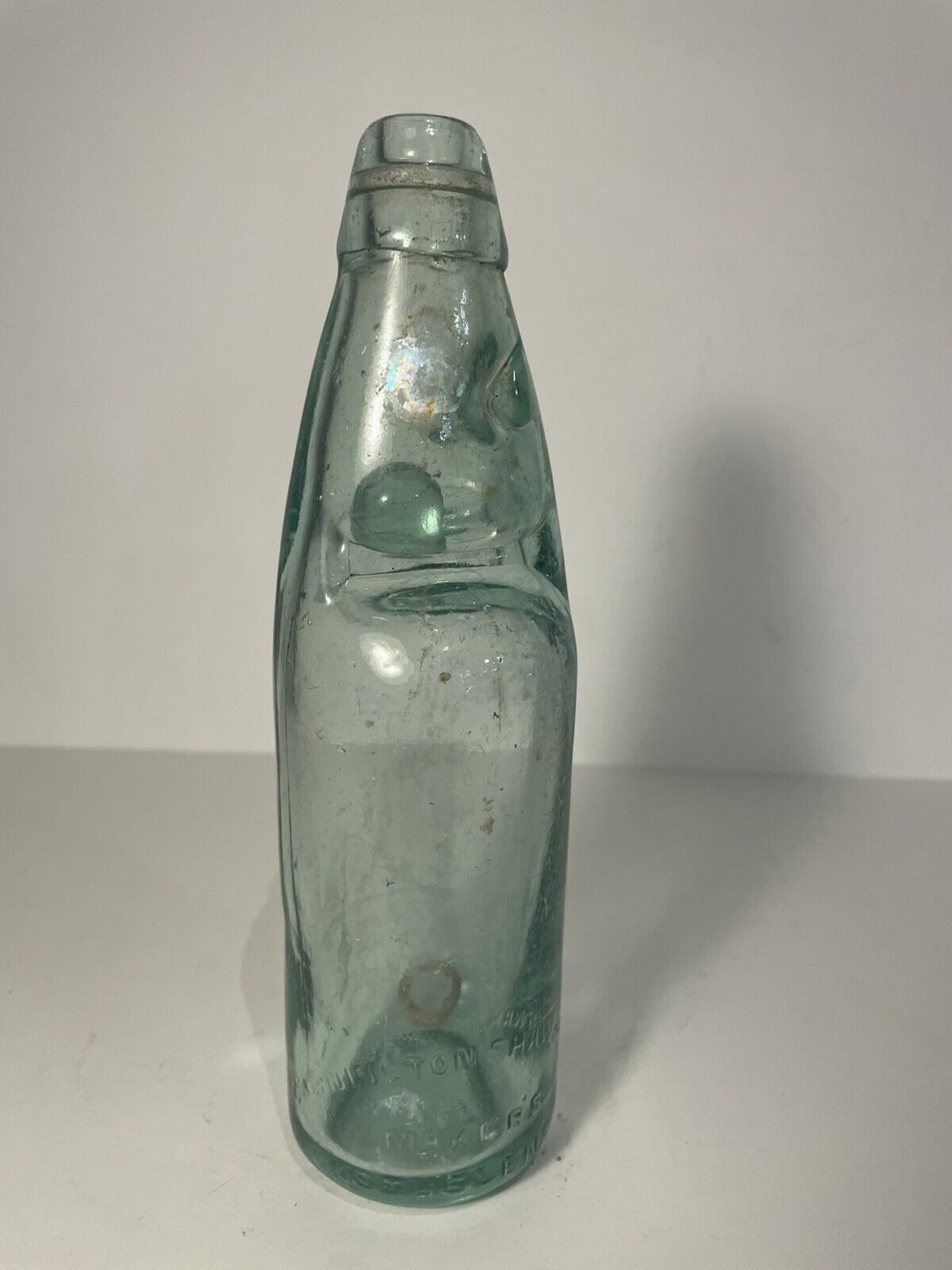 glass bottle - cannington shaw & co makers sihelens