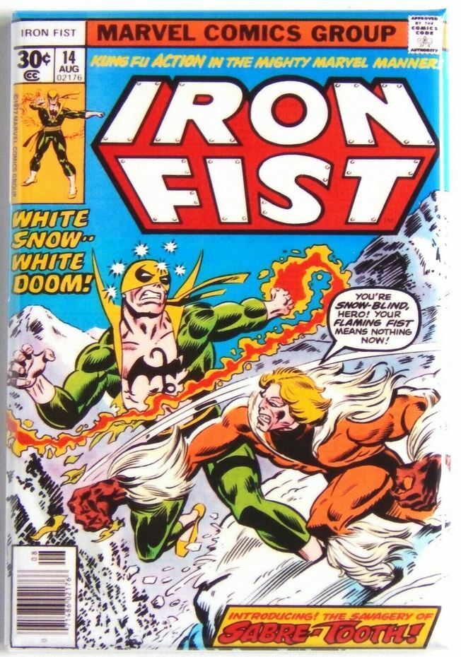 Iron Fist #14 MAGNET Comic Cover 2