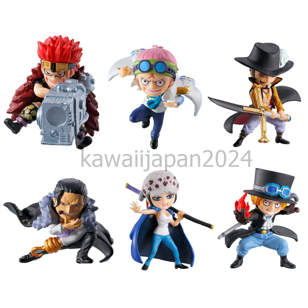 PSL One Piece Onepi no Mi Vol. 18 naval battle set 6PCS Figure Capsule Toy
