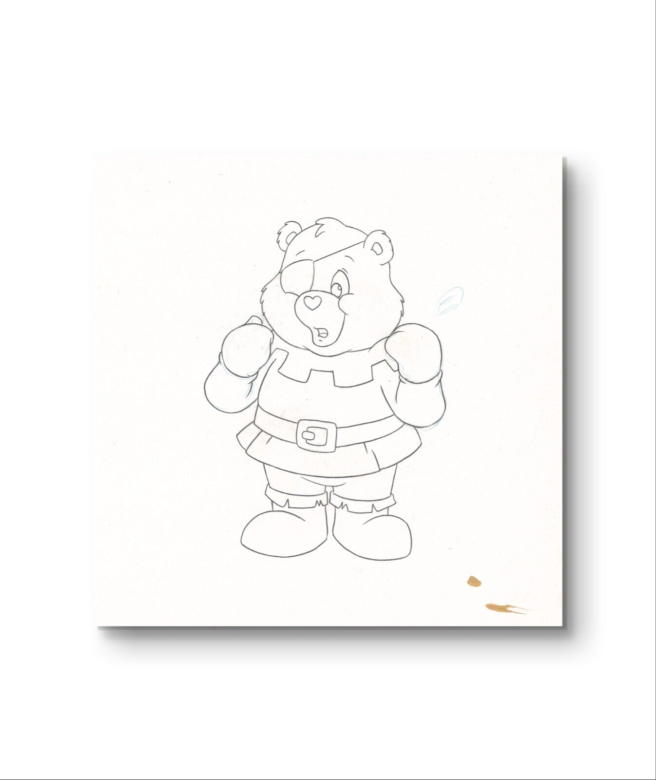 Care Bears Classic Series Animation Drawing, 1988: Grumpy Bear as Grumpore