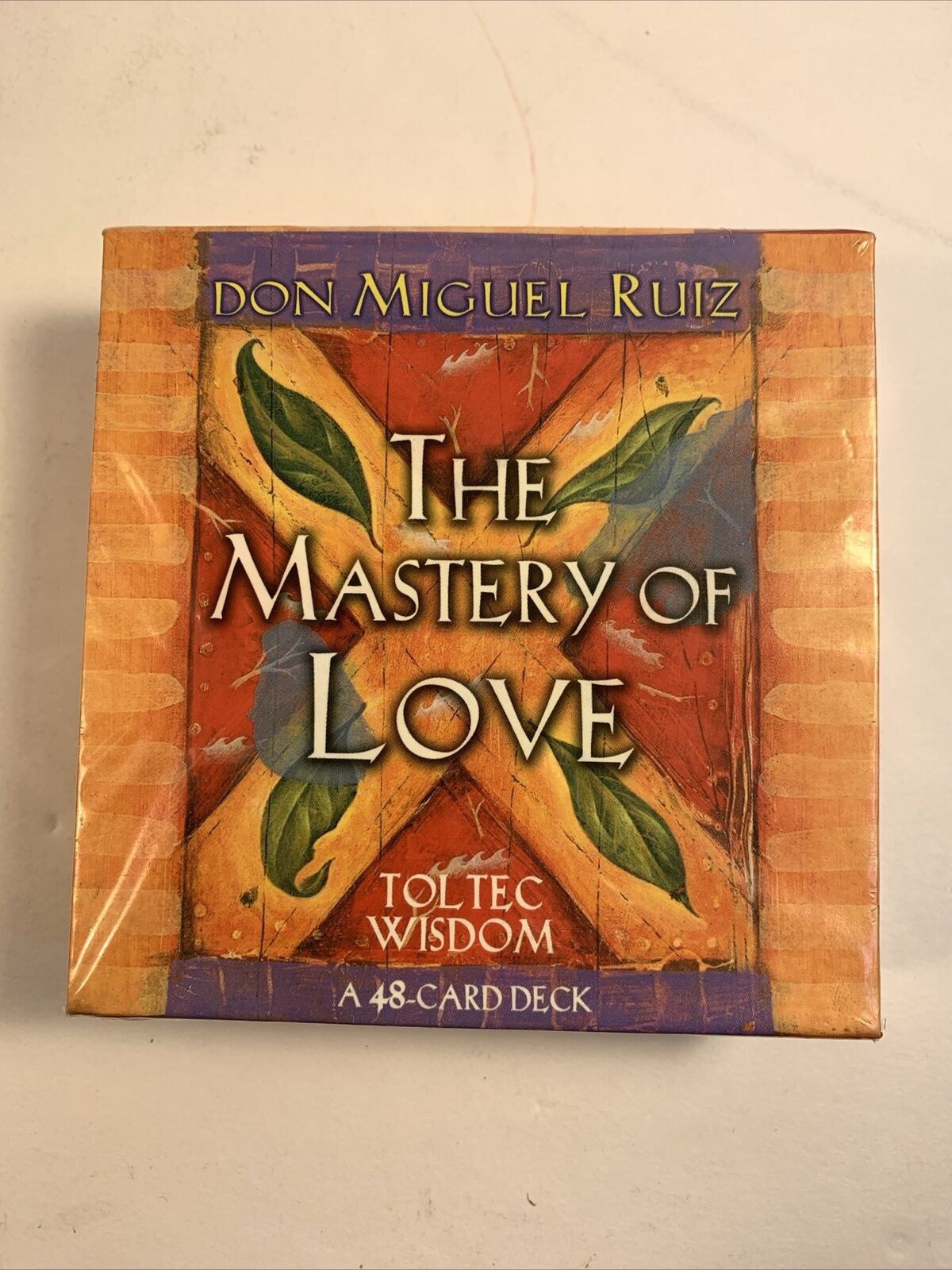 The Mastery Of Love Don Miguel Ruiz Toltec Wisdom 48 Card Deck New Sealed