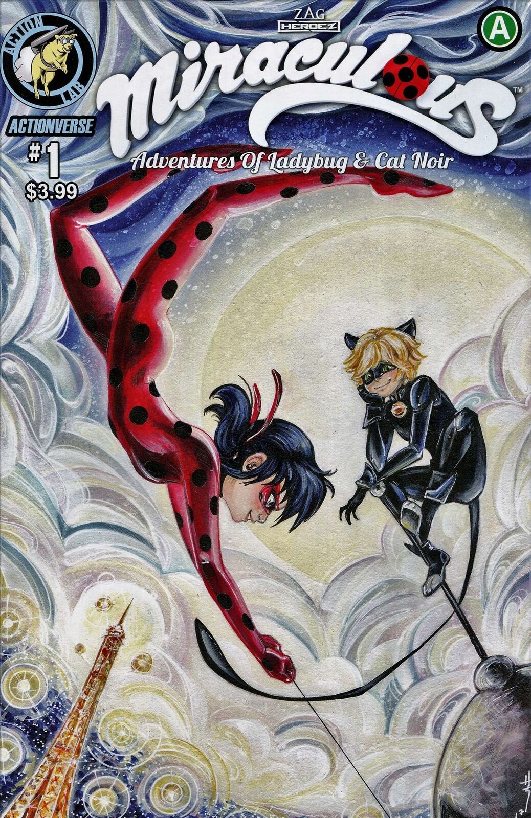 Miraculous: Adventures of Ladybug and Cat Noir #1C VF/NM; Action Lab | we combin