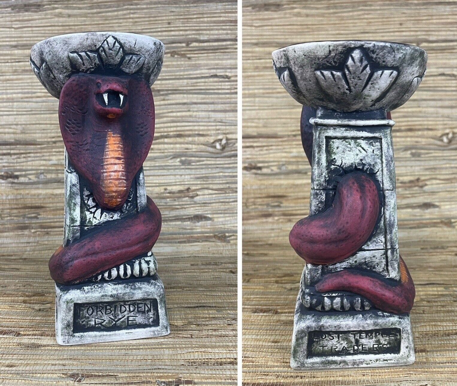 Forbidden Rye Tiki Mug #166/250 1st Edition by Lost Temple Traders 2022 Bauer