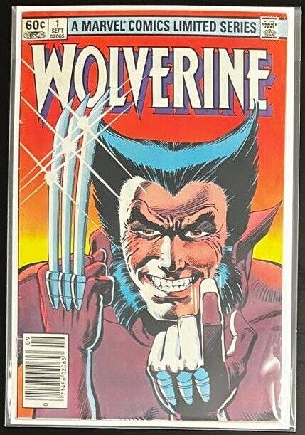 WOLVERINE #1 (Marvel 1982) Bronze Age - 1st Wolverine  in Solo Title-  NEWSSTAND