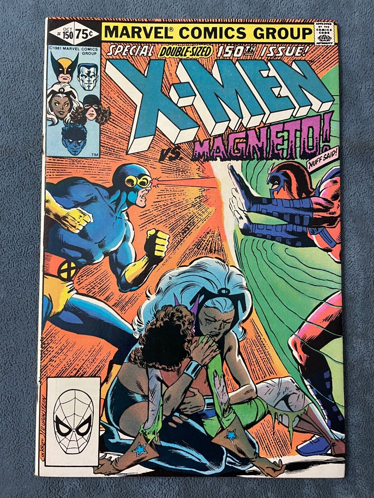 Uncanny X-Men #150 Marvel Comics 1981 Double Size Issue Magneto App VF/NM