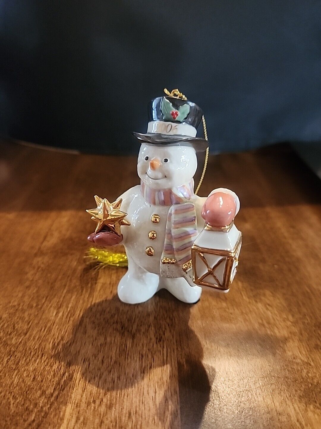 Lenox 2002 Annual The Snowman Ornament Collection Holiday Greetings Christmas 