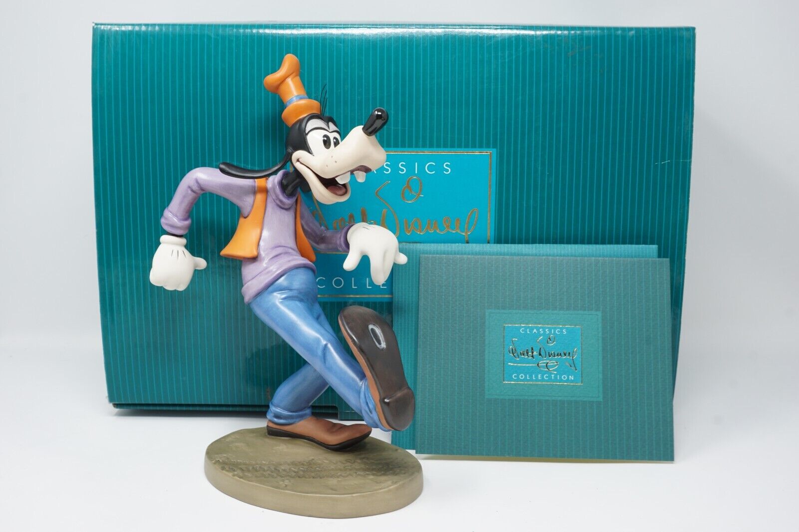 GOOFY MOVING DAY WDCC WALT DISNEY CLASSIC COLLECTION 1997 SCULPTURE W/ Box 