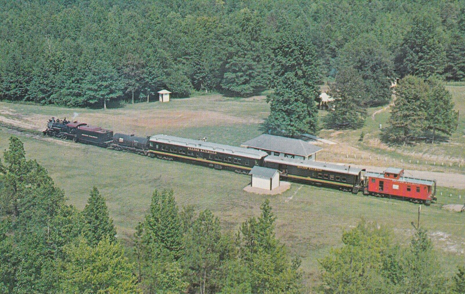 Postcard AR Reader Arkansas Reader Railroad Extra 11 North at Waterloo  H19