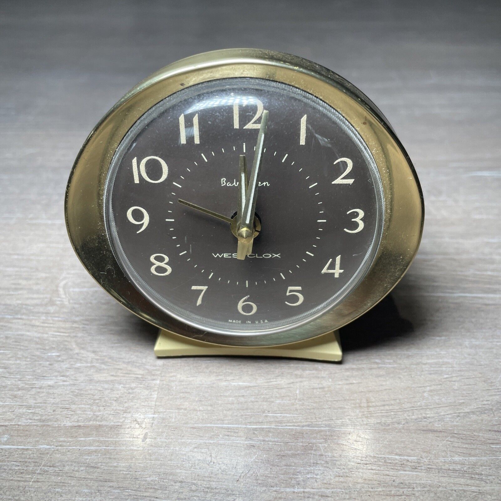 Westclox Baby Ben Windup Alarm Clock Vintage Model 201895 - 10 - 58056 (REPAIR)