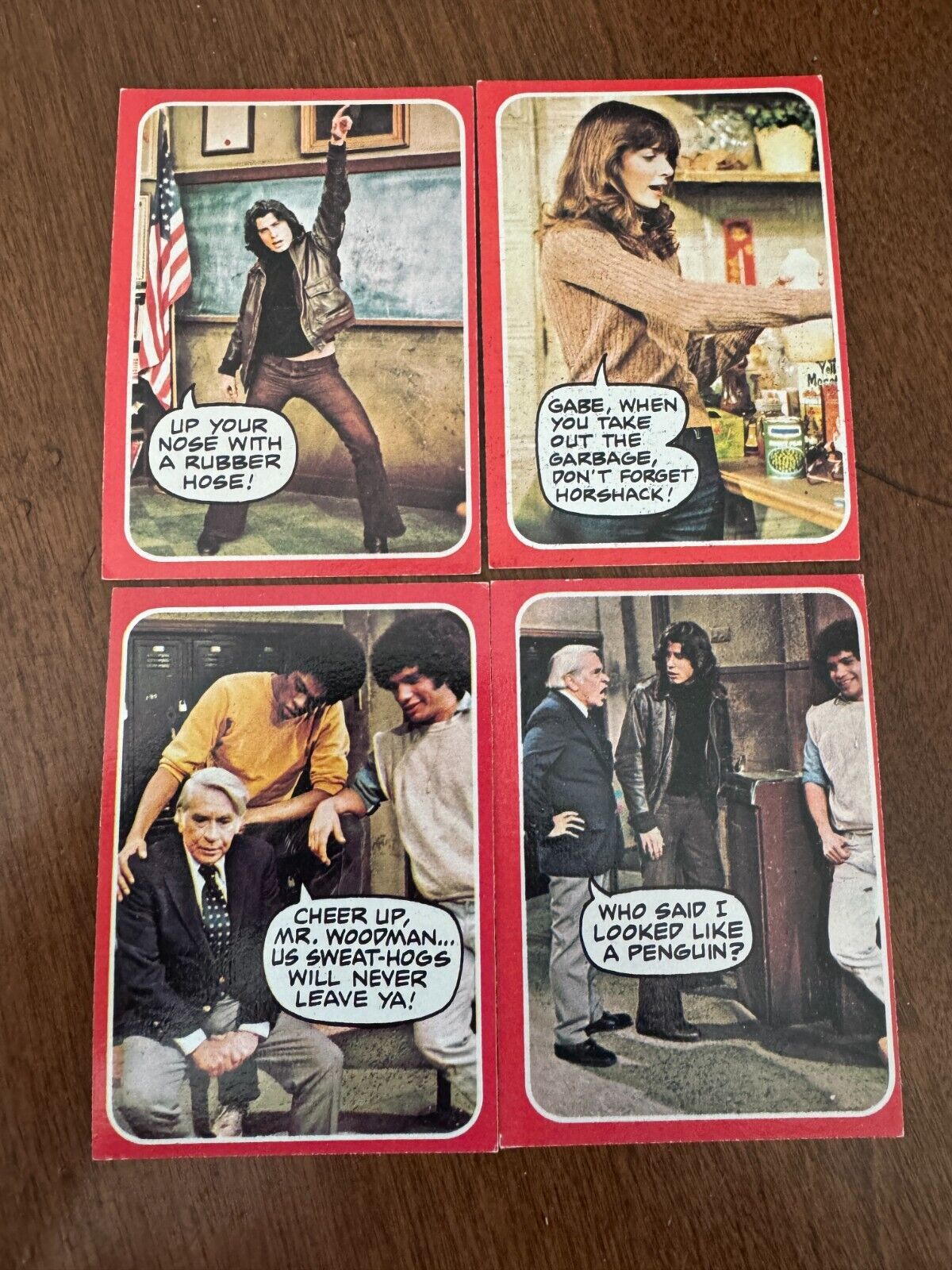 1976 Topps WELCOME BACK KOTTER Complete Trading Card Set (53)