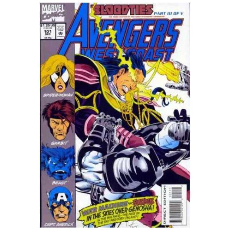 Avengers West Coast #101 in Near Mint condition. Marvel comics [u]