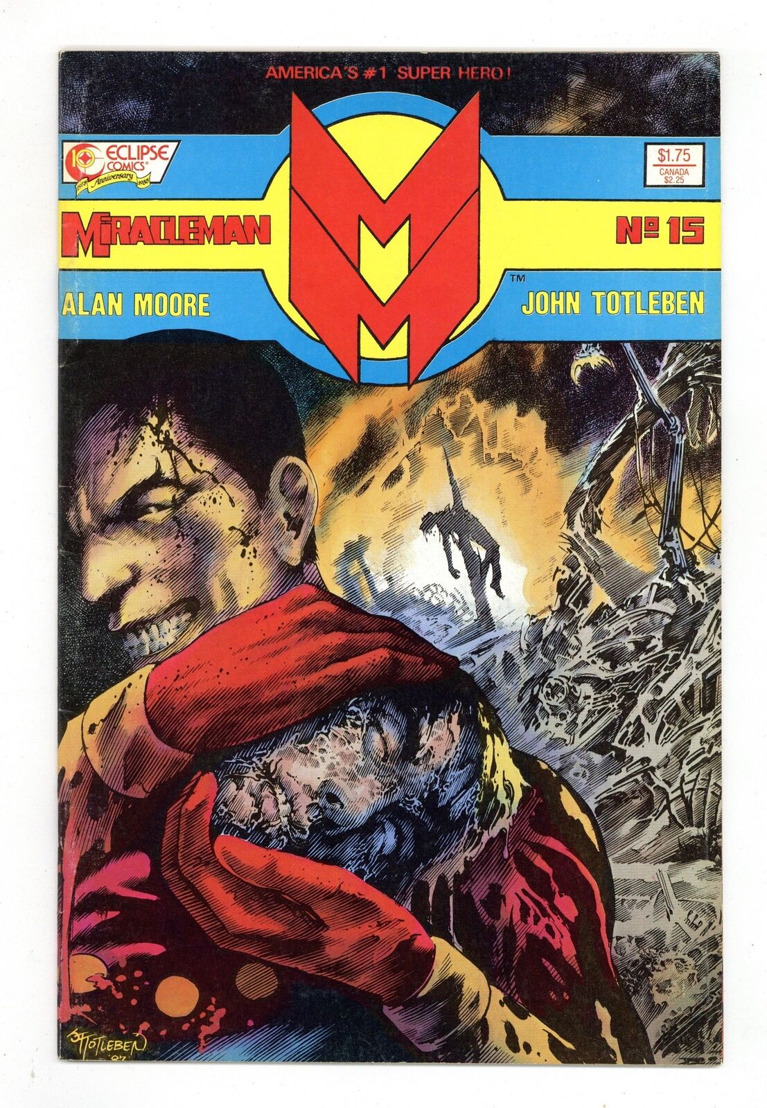 Miracleman #15 VG+ 4.5 1988