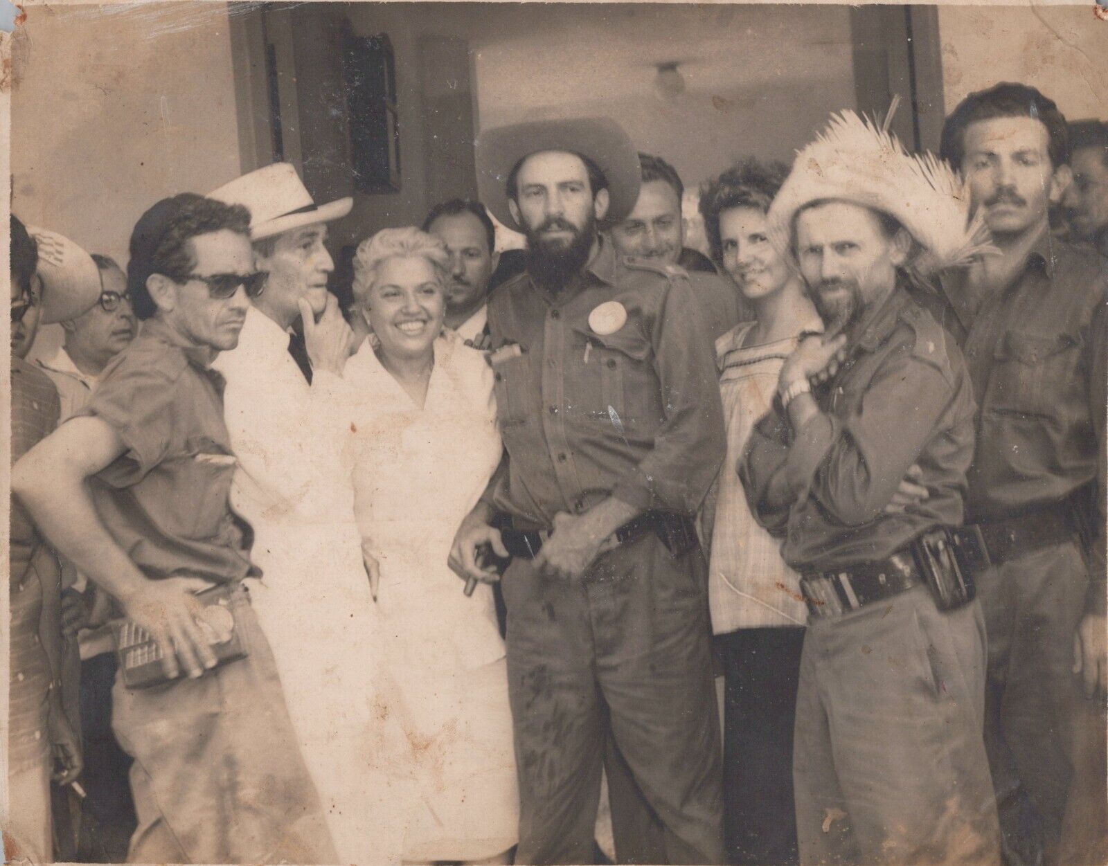 CUBA CUBAN REVOLUTION CAMILO CIENFUEGOS PORTRAIT 1959 KORDA ORIG Photo 599